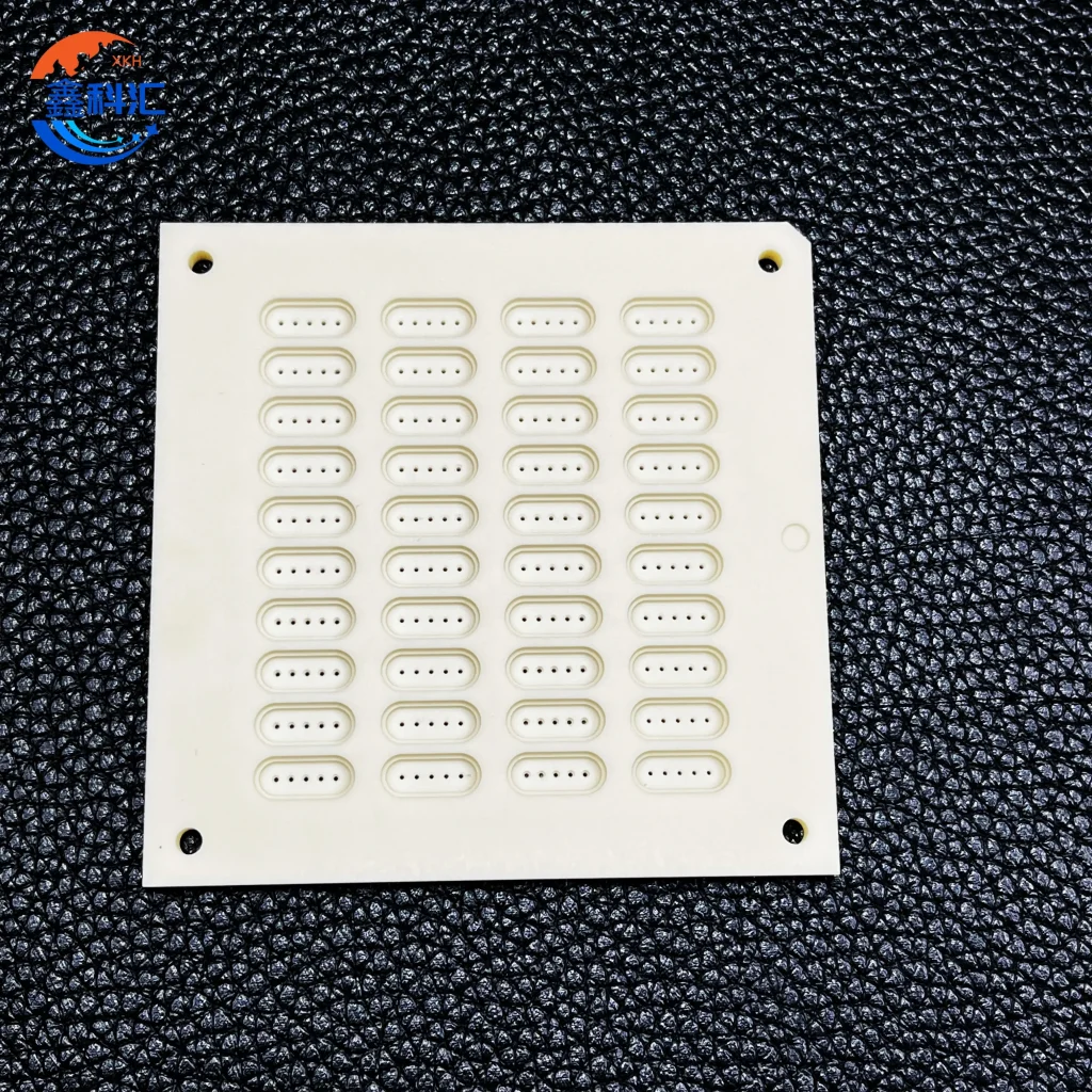 Alumina Ceramic Multi-Hole Plate Custom Engineering Component for ...